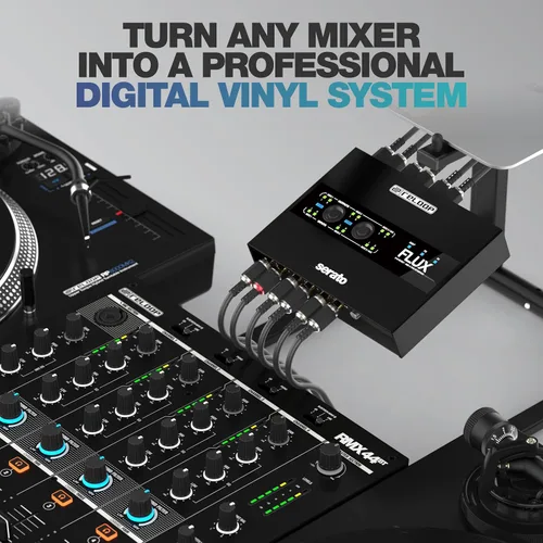 Vista 2 de Reloop FLUX 6x6 IN/OUT USB-C DVS Interfaz para Serato DJ Pro