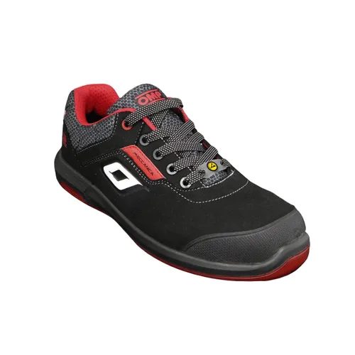 Vista 2 de Calzado de Seguridad OMP MECCANICA PRO URBAN Rojo Talla 41 S3 SRC