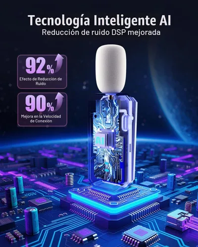 Vista 2 de SHIDU Amplificador de voz de 35 W con cadena de perlas de micrófono