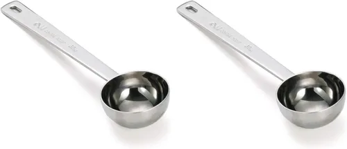 Vista 5 de Cuchara para café de acero inoxidable cucharada de mango largo 2 Tbs (30ML)