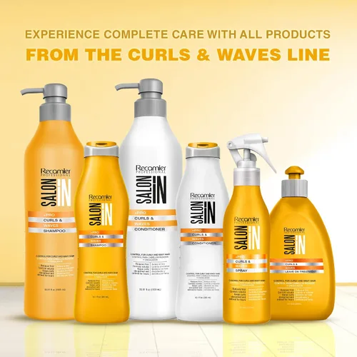 Vista 7 de Salon In by Recamier - Curls & Waves Leave-On Tratamiento para cabello ondulado y rizado 10.1 fl oz / 10.1 fl oz