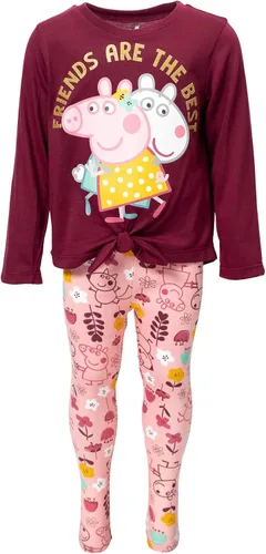 Vista 4 de Peppa Pig Camiseta y leggings de manga larga