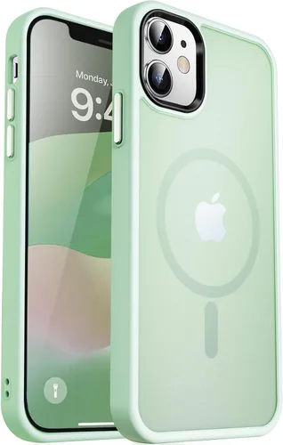 Vista 73 de MOCCA - Funda magnética resistente para iPhone XR de 6.1 pulgadas, compatible con MagSafe, funda con protección contra caídas de grado militar