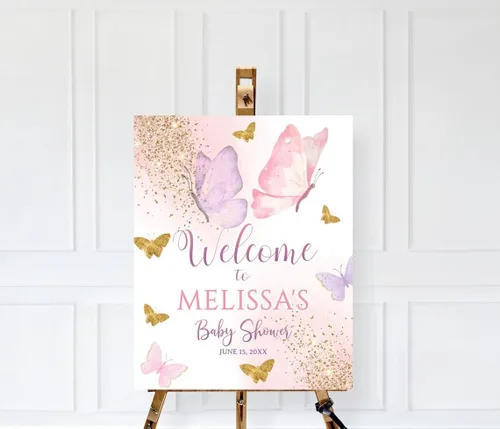 Vista 19 de Letrero de bienvenida personalizado para baby shower, cartel de bienvenida de baby shower, cartel de bienvenida para baby shower, baby shower