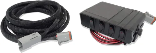 Vista 4 de Summit Hydraulics Kit multiplicador hidráulico, válvula selectora de 4 circuitos incluyendo acopladores y control de caja de interruptores