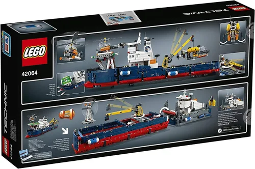 Vista 9 de LEGO Technic juego explorador oceánico.