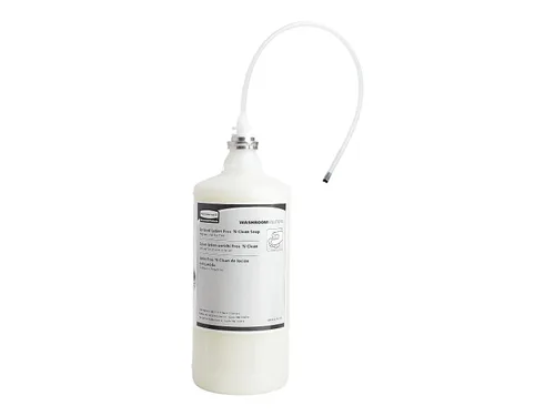 Vista 5 de Rubbermaid Commercial Products OneShot - Repuesto de jabón de manos sin tinte y fragancia, 54.1 fl oz, compatible con dispensadores de loción