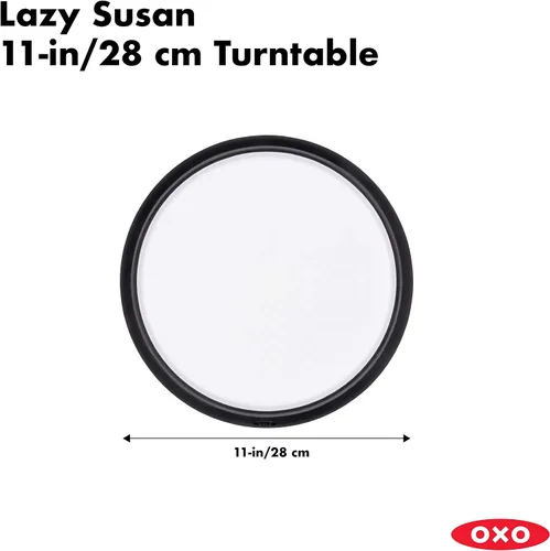 Vista 5 de OXO Good Grips Lazy Susan - Plato Giratorio de 11 Pulgadas