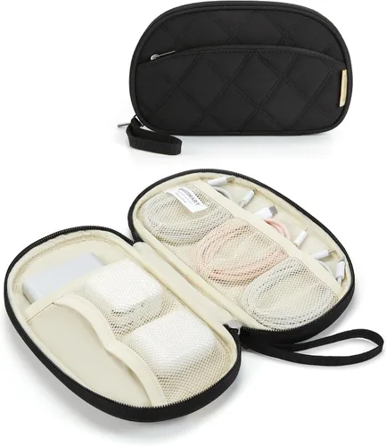 Vista 11 de BAGSMART Bolsa Organizadora de Cables para Viaje, S, Hinchado
