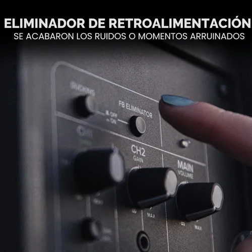 Vista 4 de Mackie Thump210 - Altavoz compacto de 10 pulgadas y 1400 W con controladores de servicio pesado y modo de ducking de música