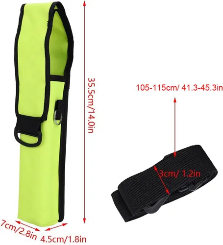 Vista 2 de Soporte de bolsa de cilindro de oxígeno Mini buceo para accesorios de equipo de buceo