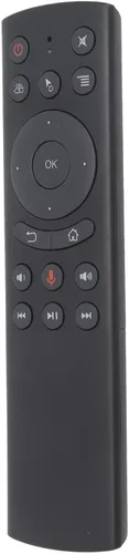 Vista 9 de Control remoto de repuesto para caja de TV G10S, control remoto de detección de voz de 2.4G con receptor USB, control de voz para proyector de PC