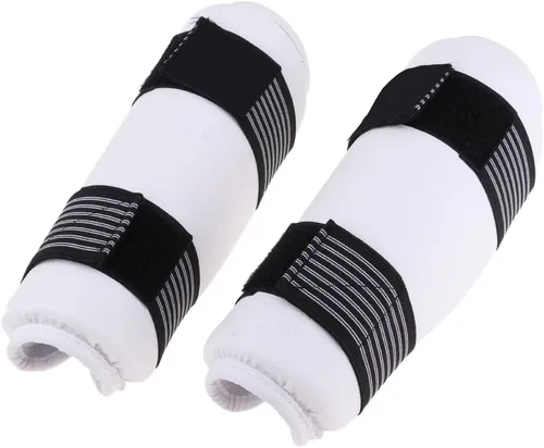 Vista 6 de LoveinDIY Kickboxing Elbow Guards Karate Training Boxing Arm for Youth Adult