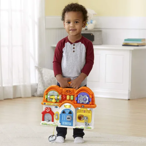 Vista 6 de VTech Tablero de pestillos y puertas de actividades