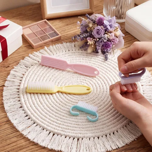 Vista 4 de Patelai 24 cepillos de uñas para limpiar, dedos de las manos y las uñas