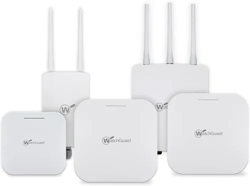 Vista 9 de WatchGuard AP330 - Punto de acceso Wi-Fi 6 - 802.11ax - Seguridad WPA3 - Radio 2x2, 6 antenas internas - Incluye licencia estándar de gestión Wi-Fi