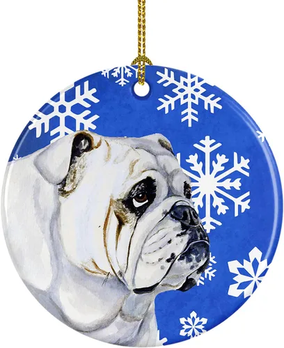 Vista 55 de Caroline's Treasures Cavalier Spaniel - Adorno de cerámica para colgar en el árbol de Navidad, para el hogar, Navidad, fiestas, regalo, 3 pulgadas