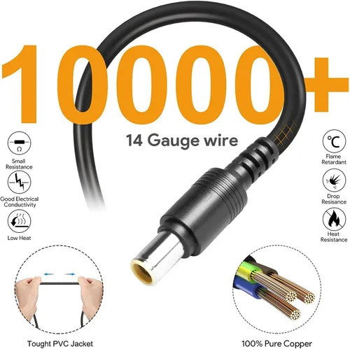 Vista 8 de Cable de extensión solar de 30 pies 14AWG DC7909 para Jackery/Anker/BLUETTI/EBL/GRECEL/Westinghouse y muchos otros generadores solares de central