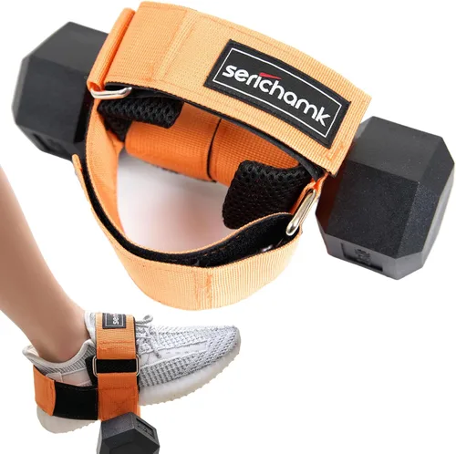 Vista 8 de Accesorio para mancuernas de pies, entrenador Tibialis, correa de tobillo con mancuernas para levantamiento de pesas, equipo de ejercicio