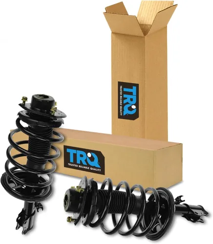 Vista 85 de TRQ - Conjunto de puntal delantero y resorte helicoidal (lados del conductor y del pasajero), para auto