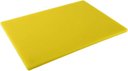 Vista 7 de CAC China CBPH-0610W Tabla de cortar blanca PE 10 "x 6