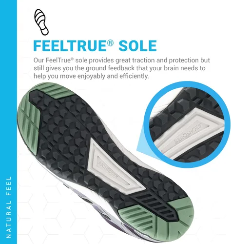 Vista 5 de Xero Shoes Tenis de correr HFS II para hombre, cero caída, ligeros y sensación descalzos