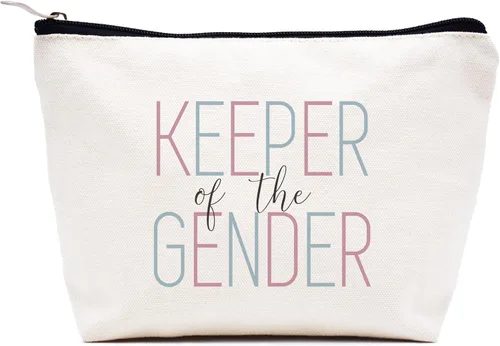 Vista 169 de LIBIHUA Bolsa de maquillaje para mujer, bolsa de cosméticos regalos para ella, bolsa de viaje femenina, Beige, 1 en mi era de Lacrosse Mom