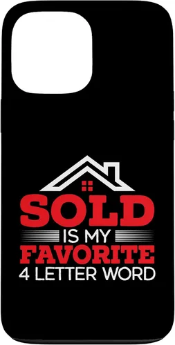 Vista 23 de iPhone 16 Sold Is My Favorite 4 Letter Word Real Estate Agent Realtor Case