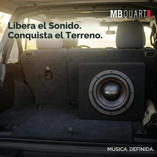 Vista 4 de MB Quart Referencia 6,5 pulgadas 600W 4 ohmios DVC subwoofer de audio