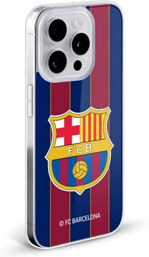 Vista 2 de Head Case Designs Funda de gel suave con licencia oficial del FC Barcelona Home 2020/21 compatible con Apple iPhone 7 Plus/iPhone 8 Plus