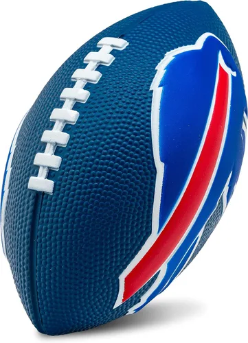 Vista 14 de Franklin Sports NFL - Fútbol americano de espuma para niños, pelota suave de tamaño junior de 8.5 pulgadas con logotipos 3D, perfecta para el día