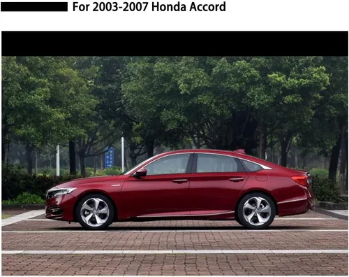 Vista 5 de Ventvisor - Deflector de ventana lateral para ventana, juego de protectores de lluvia para Honda Accord 2005 2006 2007 Window Visors Rain Guard