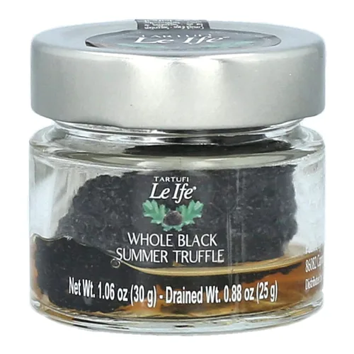Vista 11 de Le Ife Crumbs of Black Summer Truffles en aceite de oliva virgen extra, guarnición gourmet de lujo para carne, pescado, pasta, vegetariana, vegana