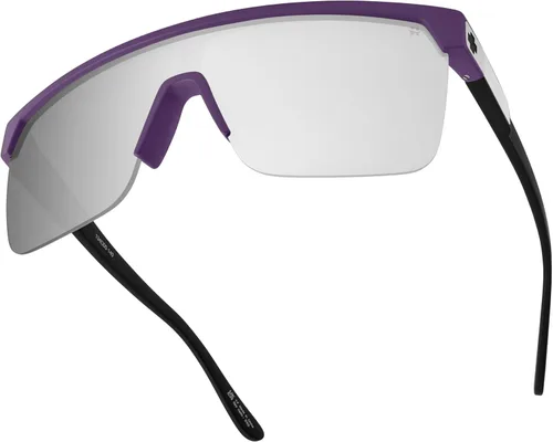 Vista 6 de SPY Flynn 5050 Matte PRPL Matte Blk - Happy Brnz Platinum Mirror