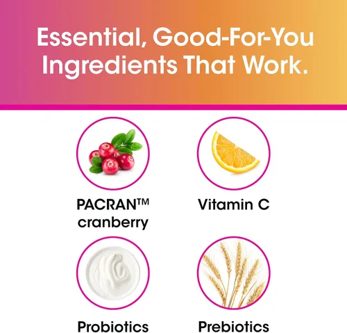 Vista 3 de vH essentials Probióticos para mujeres con prebióticos, arándano y vitamina C – 120 cápsulas – Paquete de 2 – Probióticos vaginales que apoyan