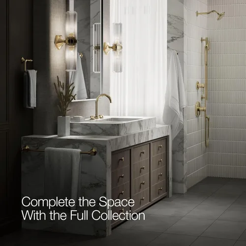 Vista 60 de KOHLER K- 27010-4-BV Occasion™ - Manijas de palanca color bronce cepillado vibrante
