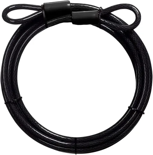 Vista 2 de Master Lock 178D Set Your Own - Cerradura de combinación, fundida a presión, estándar, 1 paquete, negro y cable de acero Master Lock 72DPF