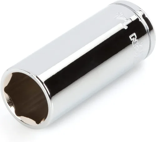 Vista 27 de TEKTON Unidad de 3/8 pulgadas x 1 pulgada de enchufe semiprofundo de 12 puntos SHD14225