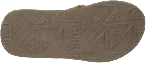 Vista 4 de Quiksilver Unisex-Child Carver Suede Fixed Strap Kids Flip Flop Youth Sandal