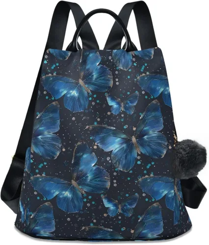 Vista 23 de ALAZA - Mochila para mujer, divertida, antirrobo, a la moda, bolsa de hombro, mochila de mujer, Alquimia, Classic