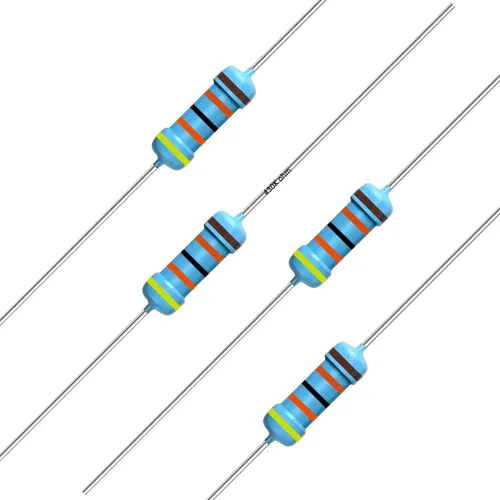 Vista 118 de California JOS - 100 resistencias de 0.24 ohm 1/2 W (0.5 vatios) ±1% tolerancia de película metálica, resistencia fija múltiple de valores