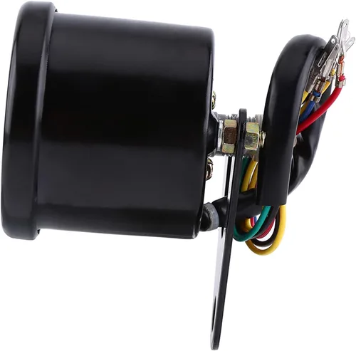Vista 4 de Odómetro y velocímetro de motocicleta con retroiluminación LED, con pantalla digital e indicadores de giro, compatible con motocicletas de 12 V CC