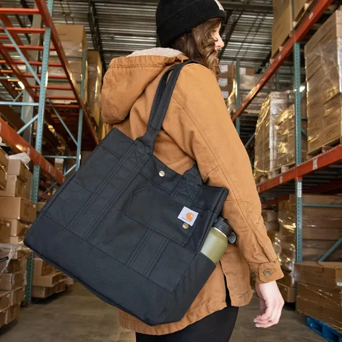 Vista 6 de Carhartt Cremallera horizontal, bolsa de mano duradera resistente al agua con cierre de cremallera