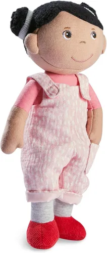 Vista 11 de HABA Snug Up Camilla - Muñeca suave de 10 pulgadas, lavable a máquina, perfecta para acurrucarse, primera muñeca suave y figura de felpa para niños