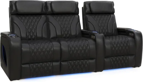 Vista 20 de Seatcraft Luminis LT - Asiento de cine en casa, reclinable, color rojo