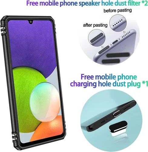 Vista 2 de Funda resistente para Samsung Galaxy S20 FE (5G), protección híbrida de goma de doble capa de grado militar con protector de cámara deslizante