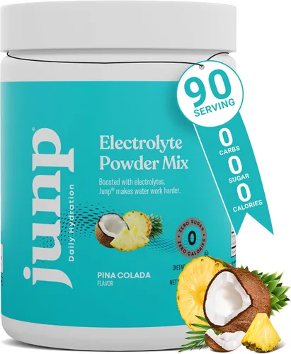 Vista 31 de JUNP Electrolitos en polvo, sin azúcar, sin carbohidratos, mezcla de electrolitos cetogénicos de limonada de bayas, electrolitos en polvo