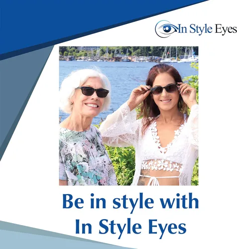Vista 6 de In Style Eyes Rescue Me gafas de sol clásicas para viaje con aumento No bifocales, Azul