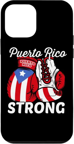 Vista 16 de Guantes de boxeo con la bandera de Puerto Rico para iPhone 16 Boricua Puerto Rican Pride Case
