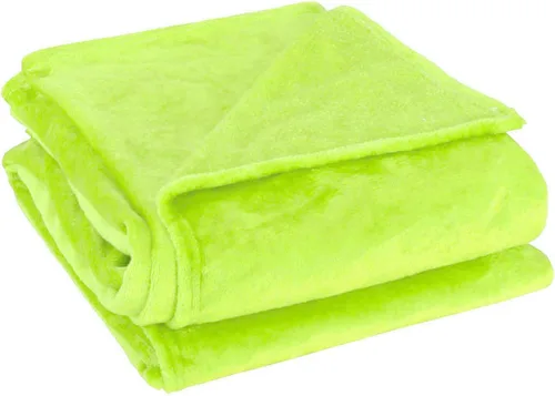 Vista 13 de uxcell Manta afelpada, suave, ligera, de microfibra, para cama o sofá